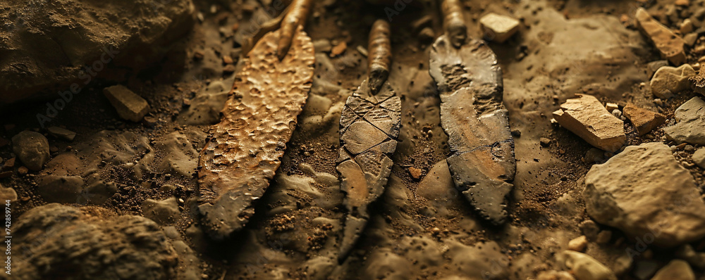 Microliths The crafting of microliths and spear throwers essential technologies ...