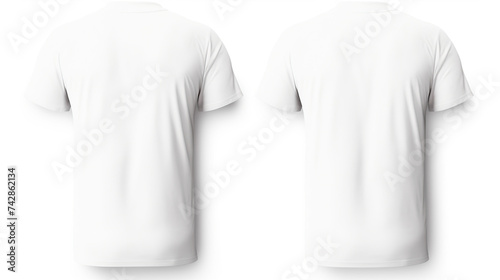 white t shirt mock up generative ai