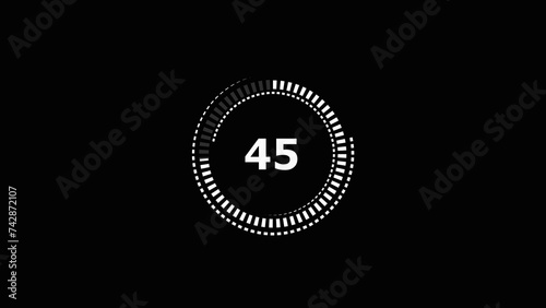 Timer Loading bar processing background illustration. Loading sign and Downloading icon.