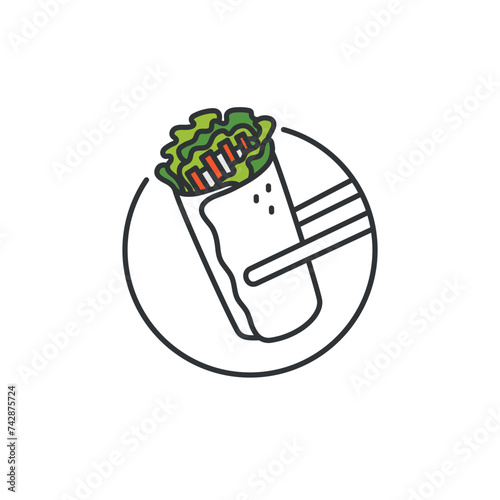 Gỏi Cuốn, Nem Cuốn (Vietnamese Spring Roll) - Asian Food Icon