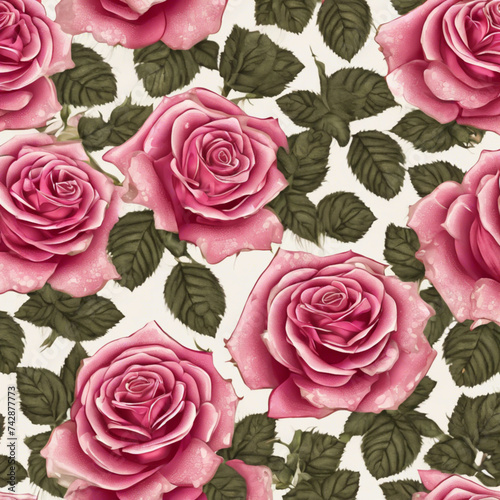 roses pattern