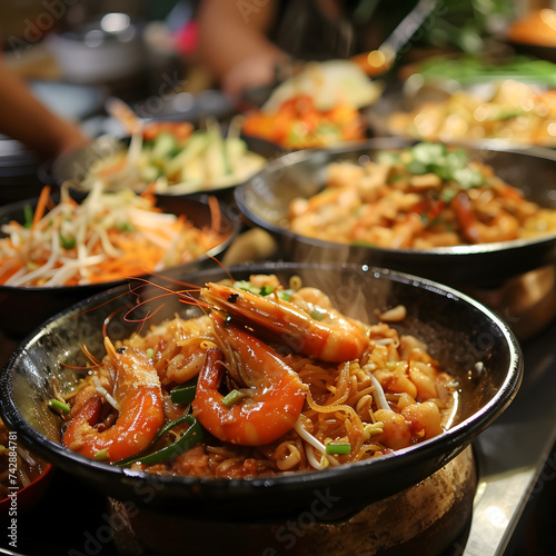 popular Thai dishes like Pad Thai, Tom Yum Goong, or Massaman Curry.