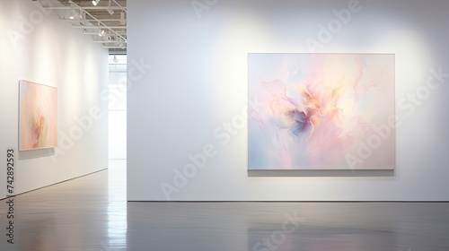 A photo of a contemporary art piece