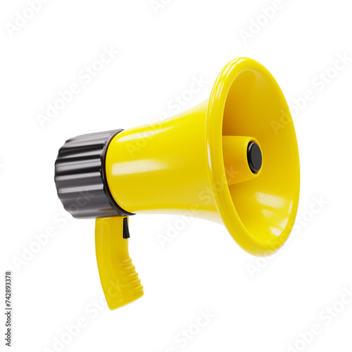 Bild auf Leinwand Megaphone 3D Black Friday Anúncio Divulgação