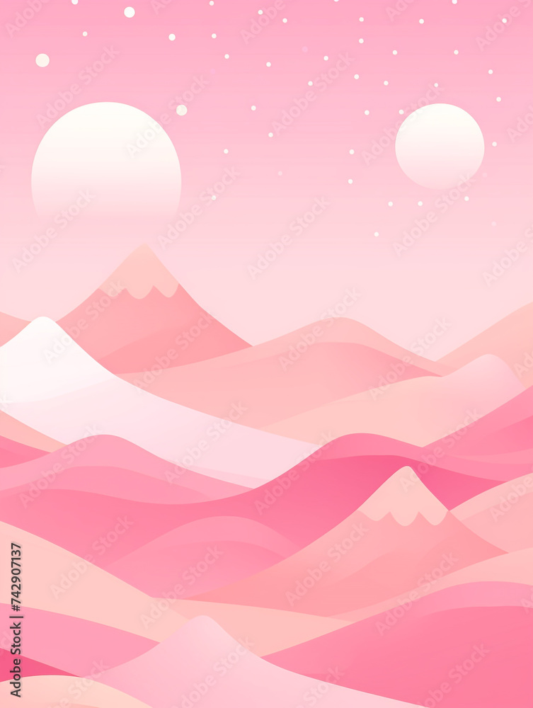 illustration of a landscape illustration of a landscape