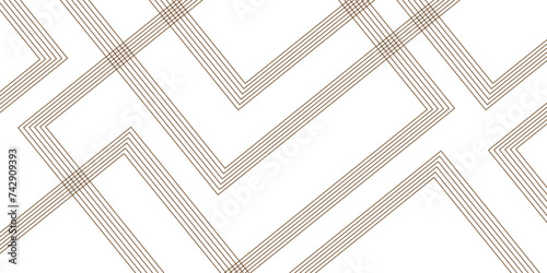Vector diagonal striped line gold and white minimal round lines abstract background. Diagonal carve wave line seamless pattern design.