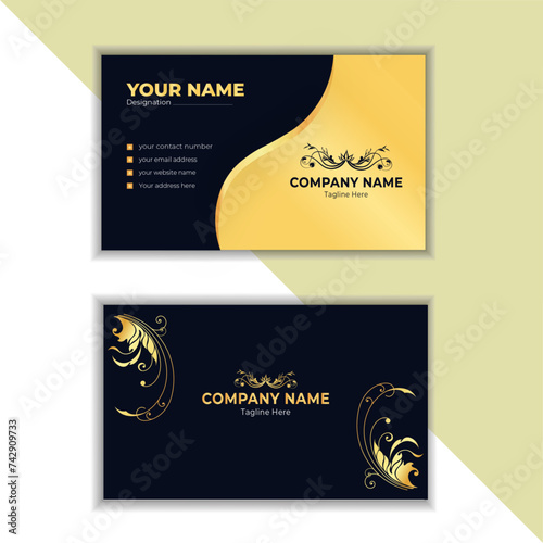Premium visiting card design
