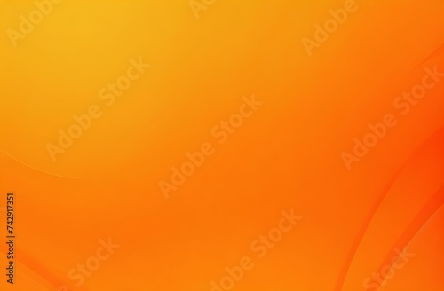 The orange gradient color abstract background of smooth lines wallpaper 