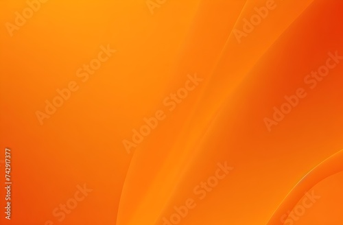 The orange gradient color abstract background of smooth lines wallpaper
