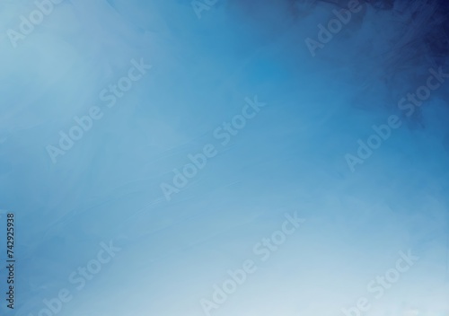 The blue gradient color abstract background with sky texture