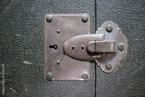old suitcase lock
