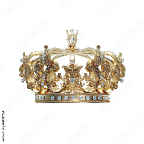 Gleaming Elegance: The Allure of the Gold Crown