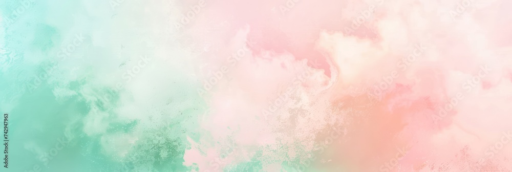 Soft pastel drapery with a wavelike texture and calming colors. Background for technological processes, science, presentations, etc