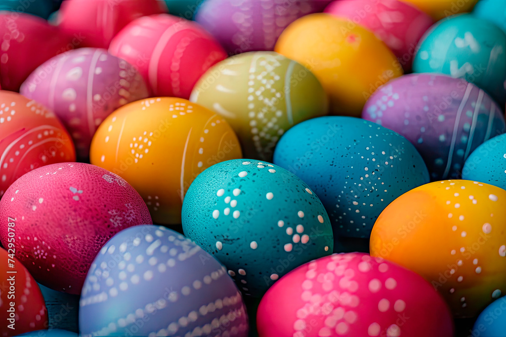 colorful easter egg background colorful easter egg background