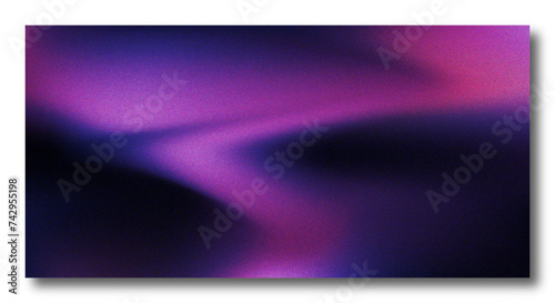 Abstract color gradient modern blurred background and film grain texture template with an elegant	