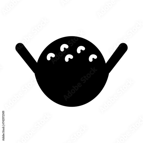 Bowl Food Rice Glyph Icon
