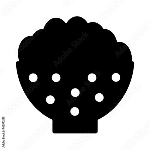 Bowl Food Rice Glyph Icon