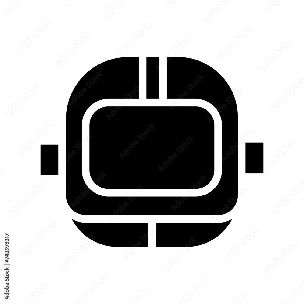 Helmet Safety Work Glyph Icon Helmet Safety Work Glyph Icon