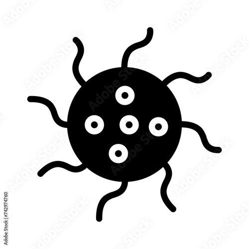 Bacteria Germs Virus Glyph Icon