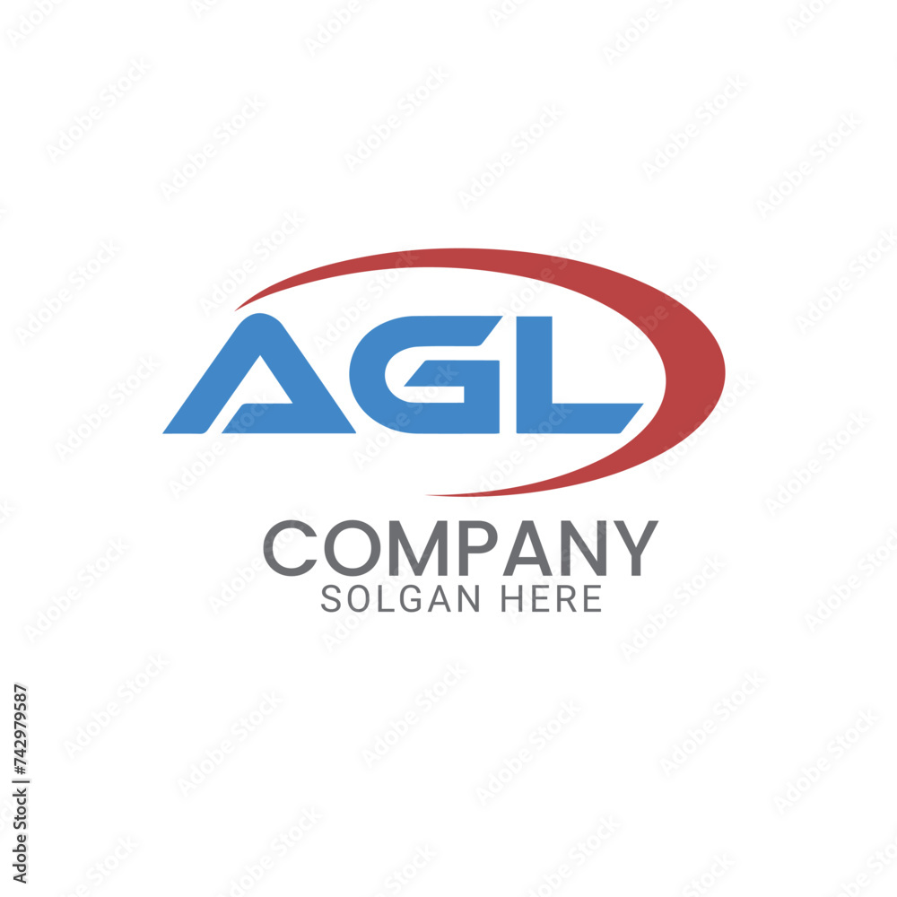 AGL letter agl vector logo design for business or company