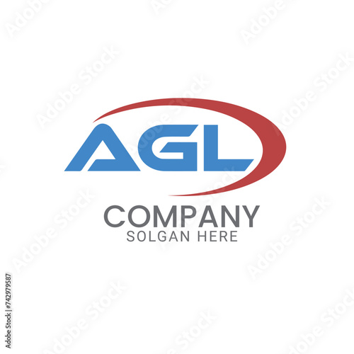 AGL letter agl vector logo design for business or company