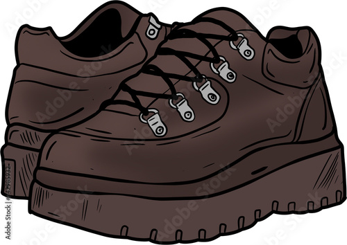 Billede på lærred shoes