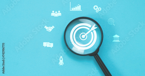 Setting business goals and learning resources for business development and marketing strategy