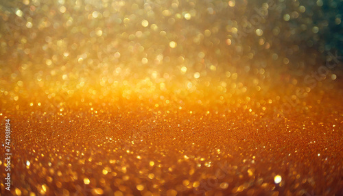 glittery yellow and orange background symbolizing focus and energy © Your Hand Please
