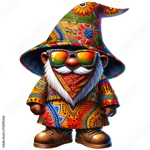 Black History Month and Juneteenth African gnome,
Juneteenth gnome ,Black History Month gnome transparent background photo