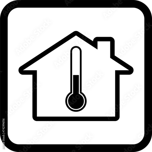 save at room temperature icon vector. symbol, sign
