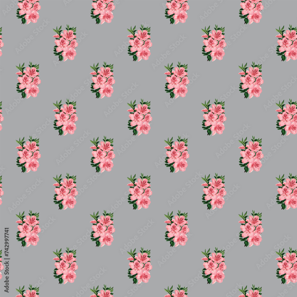 Vector illustration of a seamless floral pattern design with a cute butterfly in spring for Weddings, and anniversaries. Design for banners, posters, cards, invitations, Botanic Tile and scrapbook Vector illustration of a seamless floral pattern design with a cute butterfly in spring for Weddings, and anniversaries. Design for banners, posters, cards, invitations, Botanic Tile and scrapbook