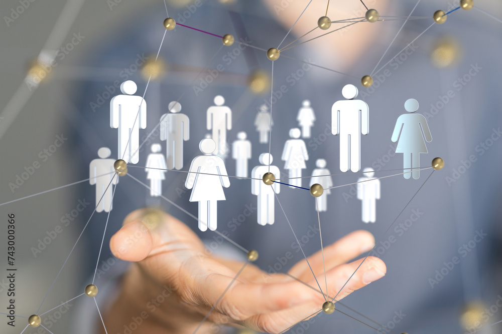 Global network. Blockchain. 3D illustration. Neural networks and artificial intelligence. Abstract Global network. Blockchain. 3D illustration. Neural networks and artificial intelligence. Abstract