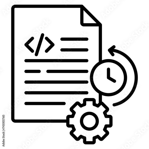 Code Legacy  Icon Element For Design