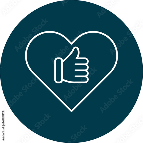 Passion Line Icon