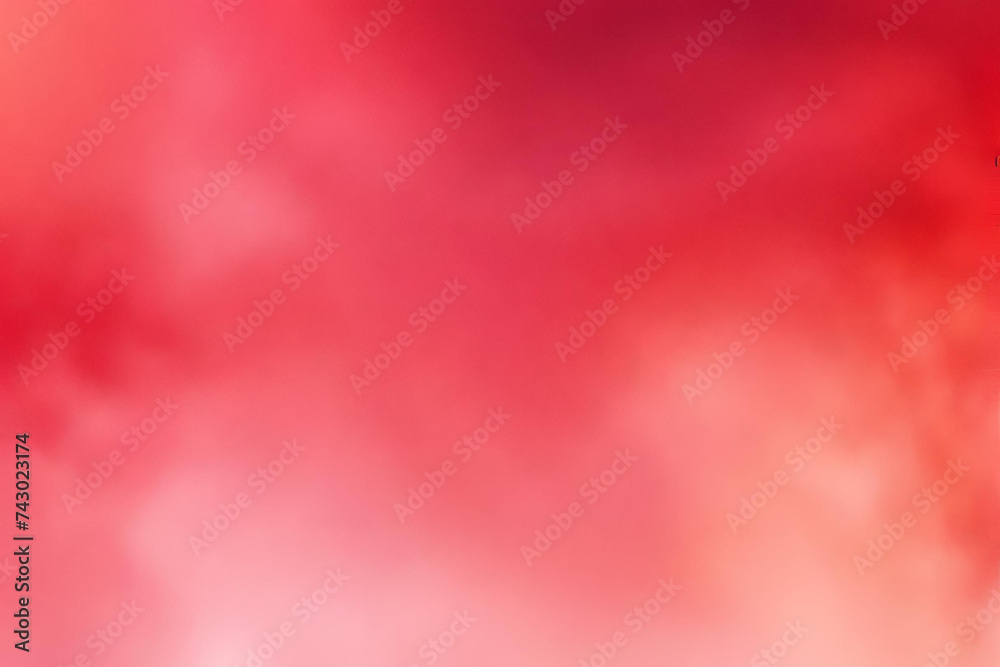 Abstract Gradient Smooth Blurred Watercolor REd Background Image