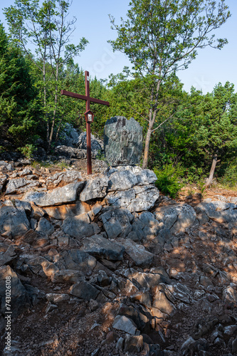 Bosnia and Herzegovina, Medjugorje. Hill Krizevac photo