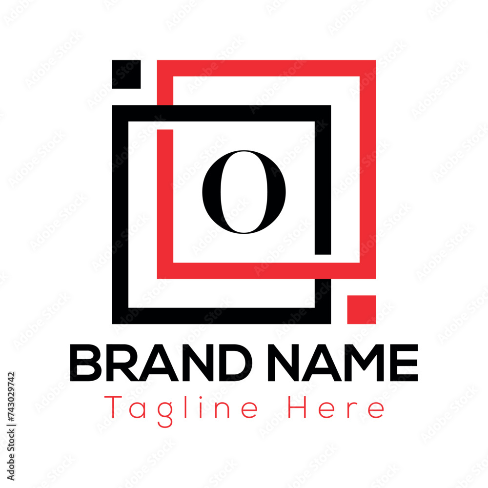 Abstract O letter modern initial lettermarks logo design Abstract O letter modern initial lettermarks logo design