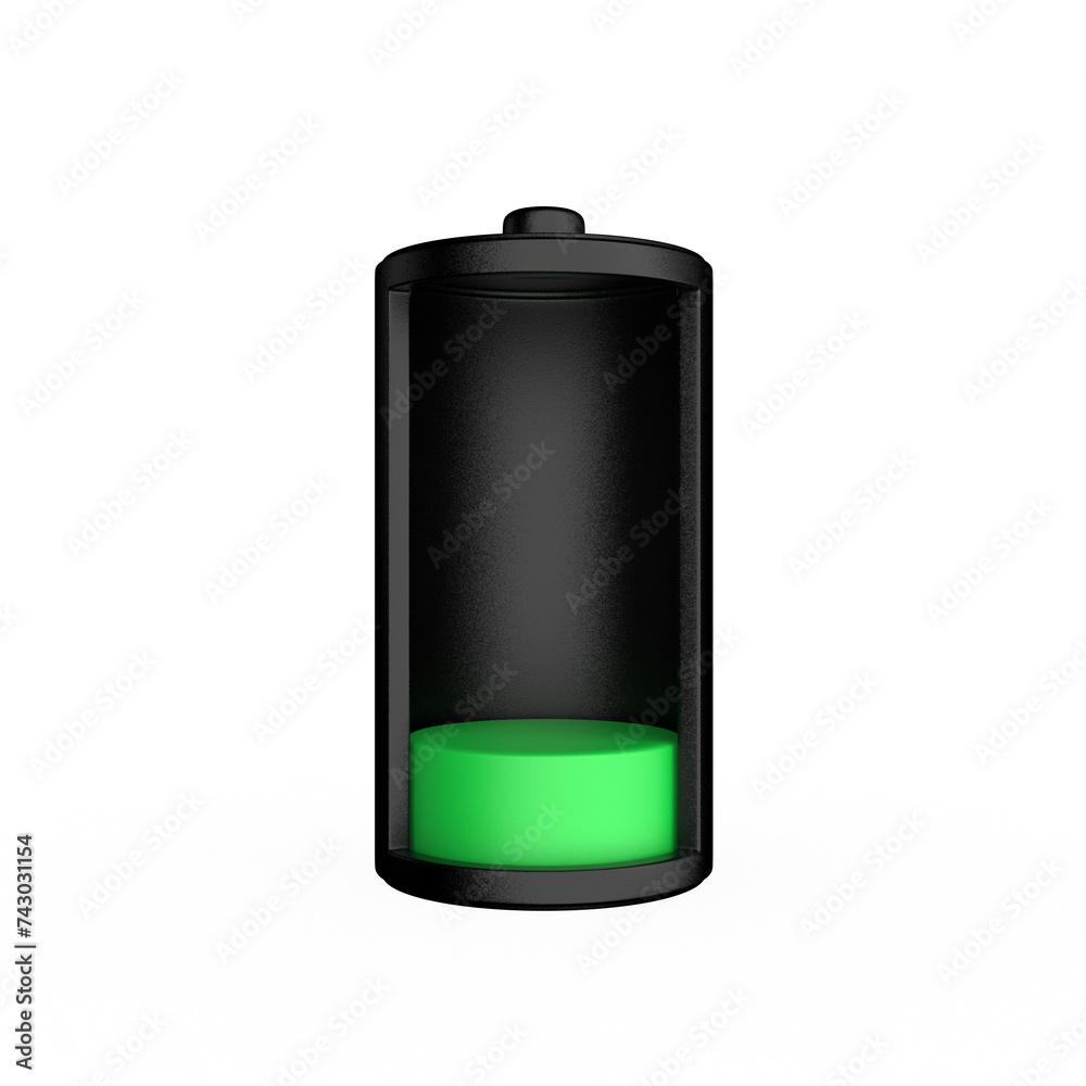 3d render battery charging status step for fast charging technology isolated illustration 3d render battery charging status step for fast charging technology isolated illustration