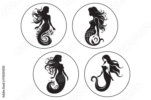 flip vector mermaid