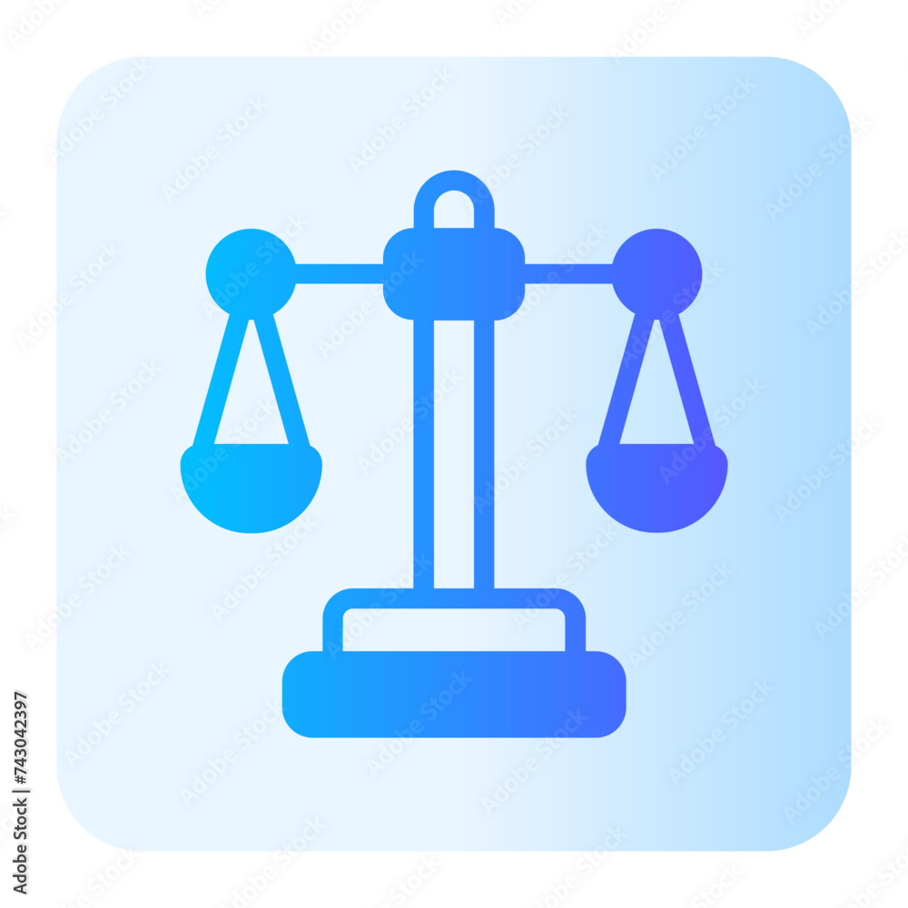 balance gradient icon balance gradient icon