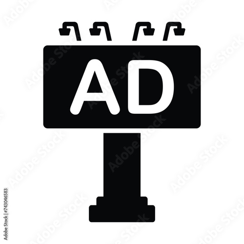 Advertising Billboard Icon