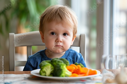 Toddler's veggie dilemma