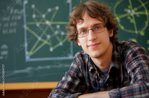 Math educator with a smile