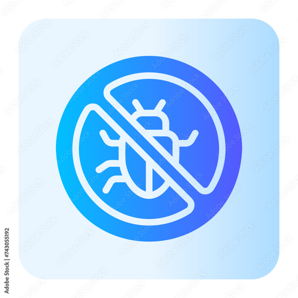 antivirus gradient icon antivirus gradient icon