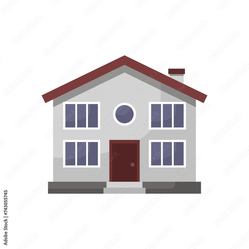 Illustrated house Illustrated house