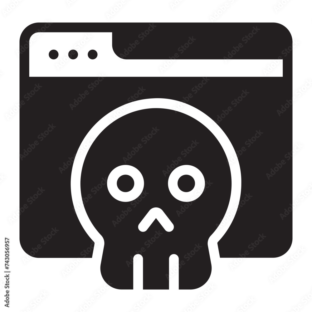 hacker glyph icon hacker glyph icon
