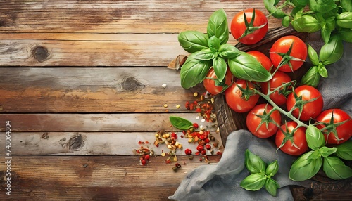 tomatoes and basiltomatoes and basil