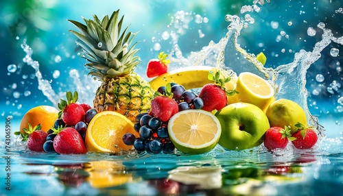 fruit in the water © Frantisek