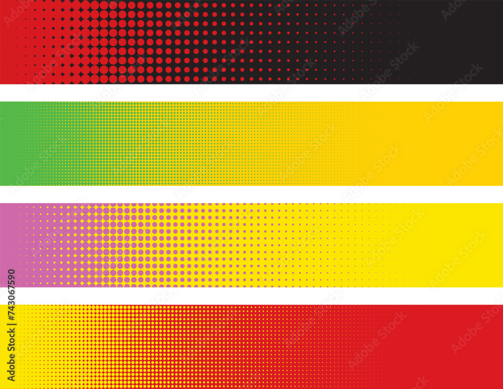 abstract halftone backgrounds set. Vector illustration abstract halftone backgrounds set. Vector illustration