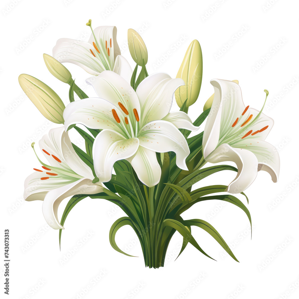 spring lilies